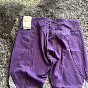 Purple CALIA Cropped Leggings - Medium- New with Tags